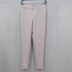 Soho Womens Pink Pants Size S Mid Rise Pull On Elastic Waist